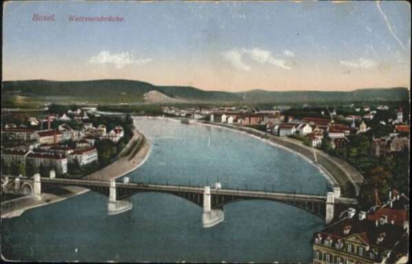 Basel BS Basel Wettsteinbrücke