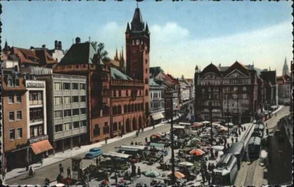 Basel BS Basel Marktplatz Tram