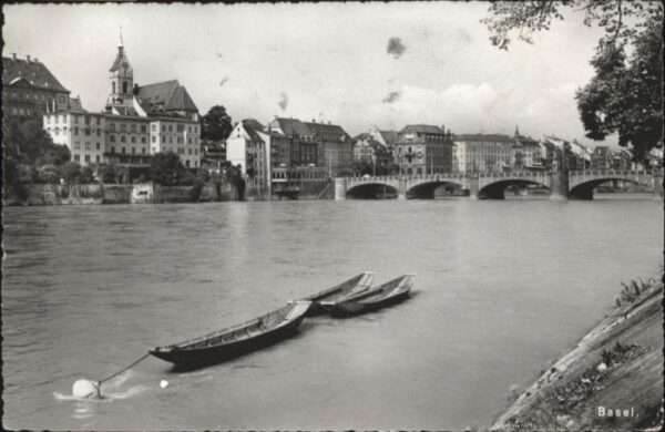 Basel BS Basel Schiff Brücke