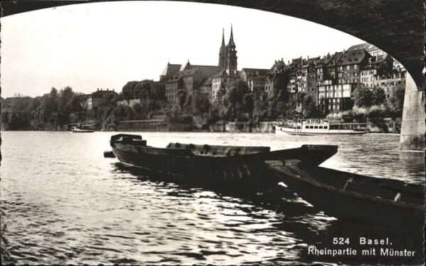 Basel BS Basel Rhein Schiff Münster