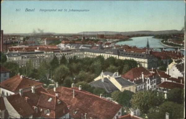 Basel BS Basel Bürgerspital St Johannquartier Br