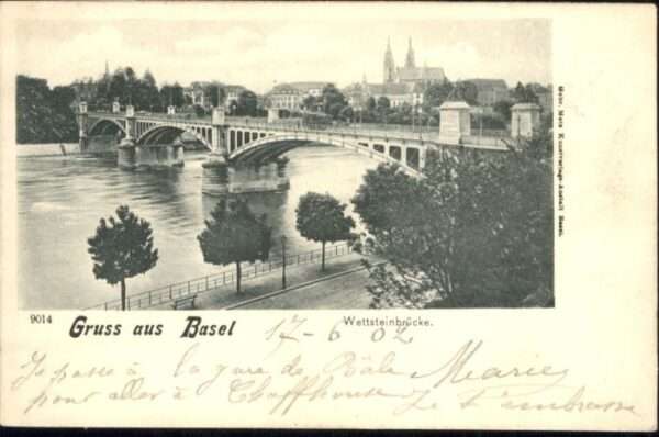 Basel BS Basel Wettsteinbrücke
