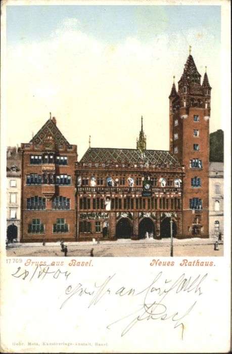 Basel BS Basel Neues Rathaus