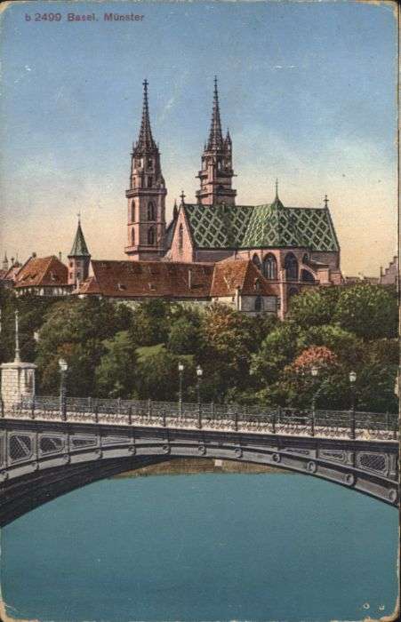 Basel BS Basel Münster Brücke *