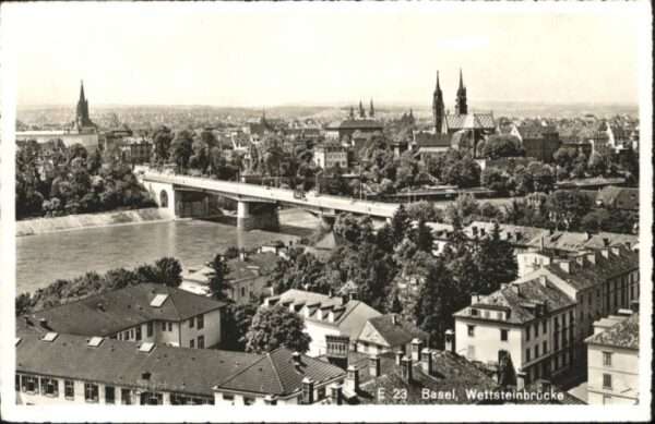 Basel BS Basel Wettsteinbrücke