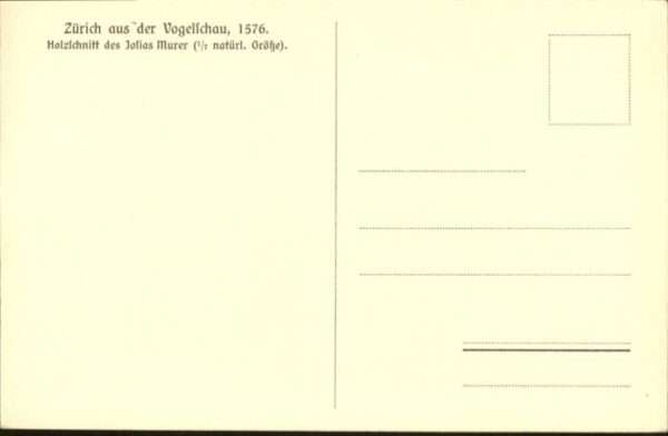 Zuerich liegeraufnahme Holzschnitt Murer – Bild 2