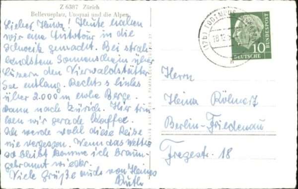 Zuerich ellevueplatz Utoquai – Bild 2