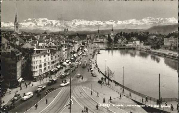 Zuerich immatquai Brücke x