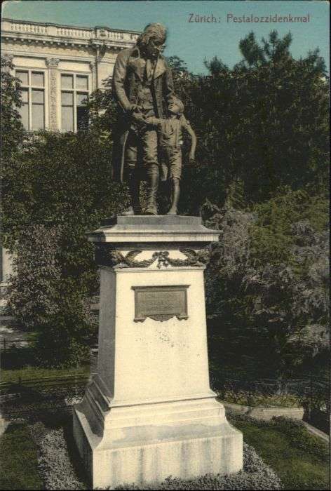 Zuerich stalozzi Denkmal