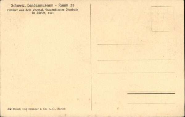 Zuerich othisches Zimmer – Bild 2