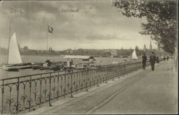 Zuerich eefeldquai Schiff