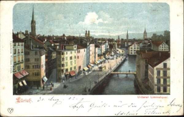 Zuerich nterer Limmatquai