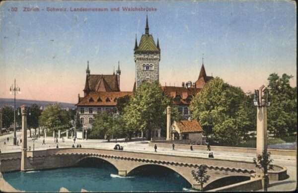 Zuerich andesmuseum Walchebrücke x