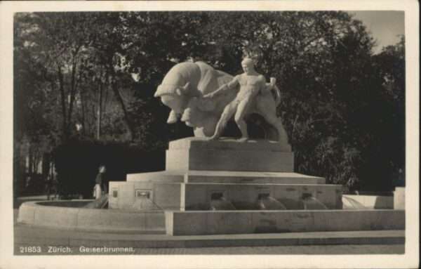 Zuerich eiserbrunnen
