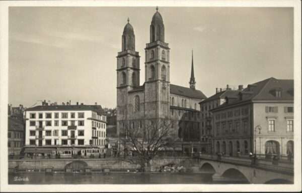 Zuerich rücke Tram *