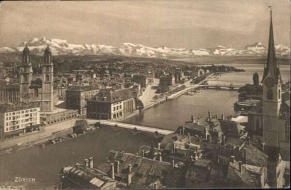 Zuerich rücke Kirche  x