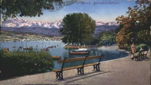 Zuerich lpenquai Anlage