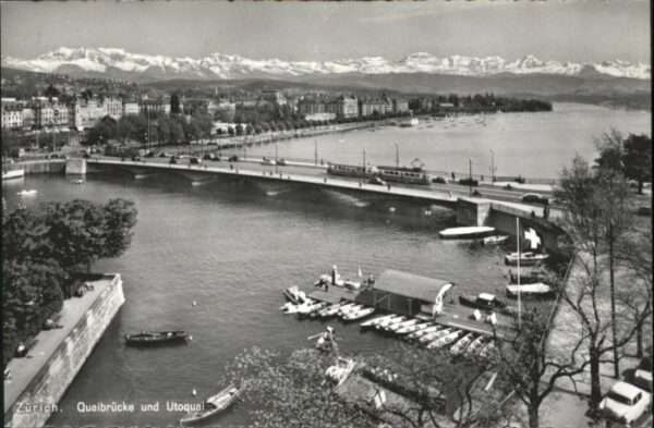 Zuerich auibrücke Utoquai  *