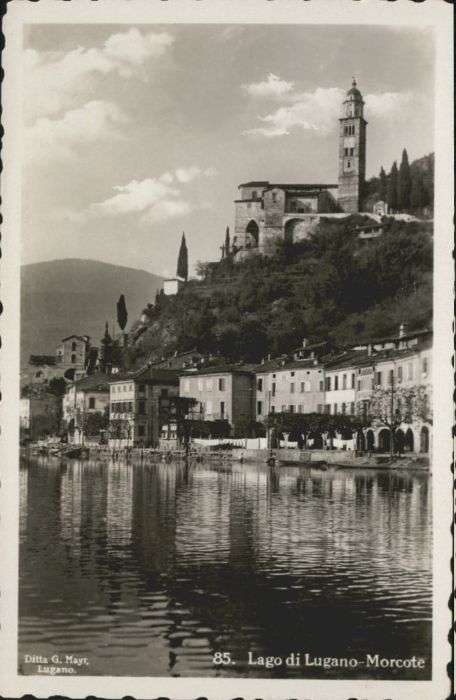 Morcote TI Morcote Lago Lugano