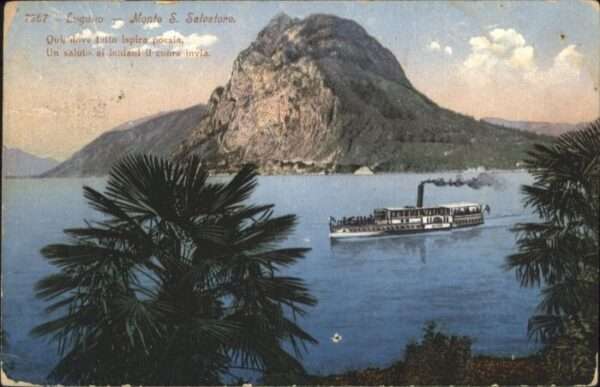 Lugano TI Lugano Monte San Salvatore Schiff