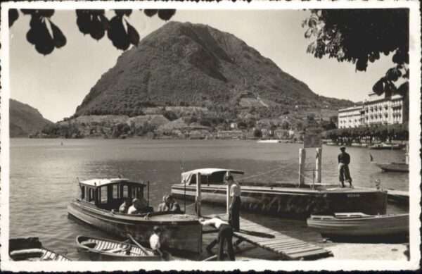 Lugano TI Lugano Quai monte San Salvatore