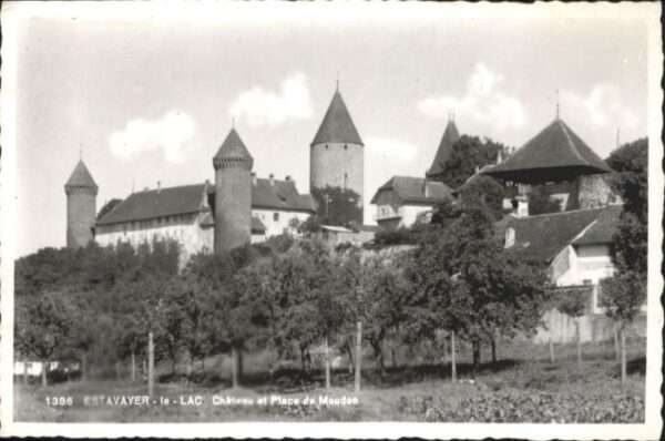 Estavayer-le-Lac Chateau Place Moudon