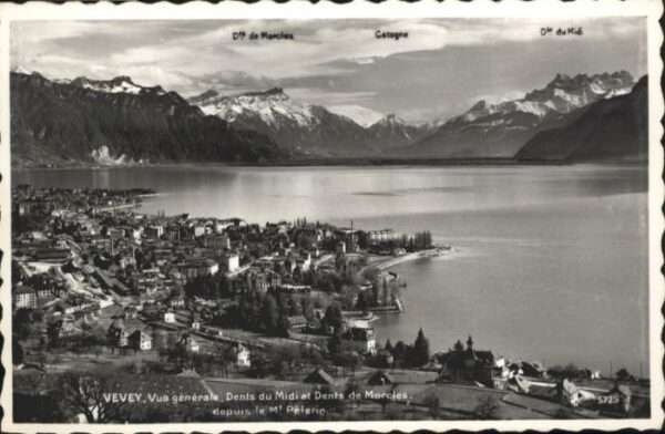 Vevey VD Vevey Dent du Midi Dent de Morcles