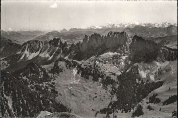 Val-de-Charmey Panorama de la Hochmatt