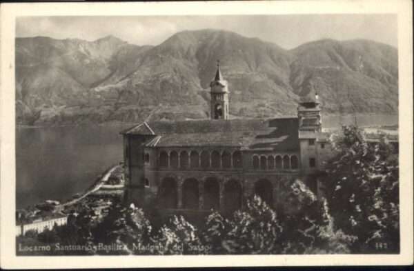 Locarno TI Locarno Basilika Madonna del Sasso