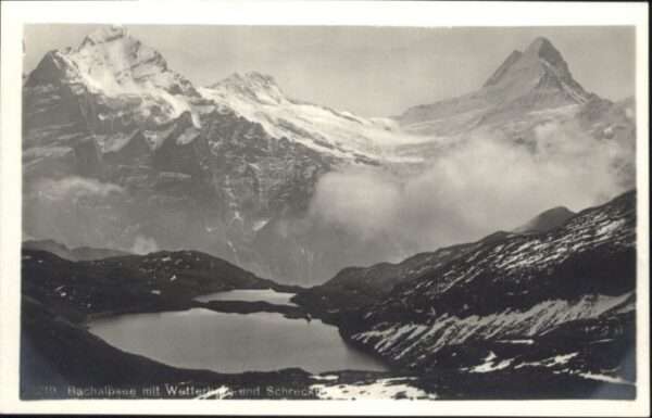 Bachalpsee Wetterhorn Schreckhorn