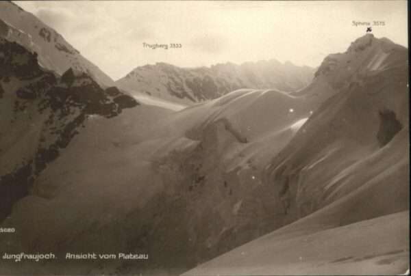 Jungfraujoch Trugberg Sphinx