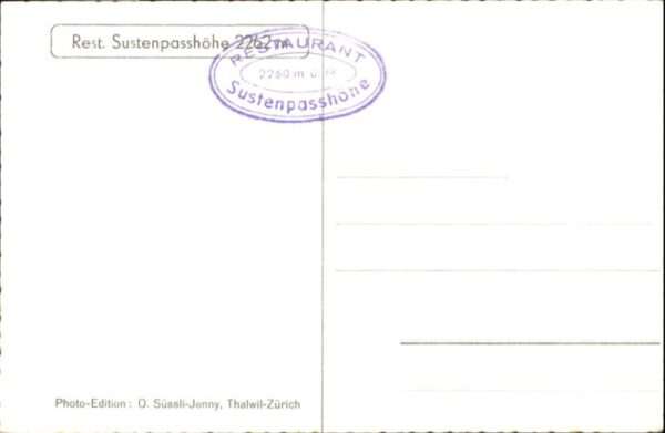 Susten Passhöhe Gwächtenhorn * – Bild 2
