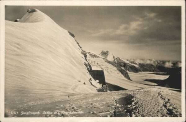 Jungfraujoch Sphinx Aletschgletscher
