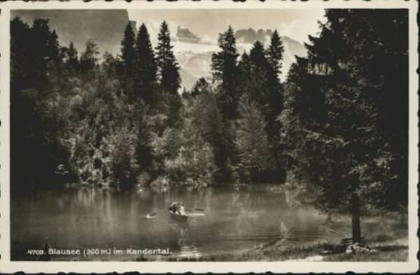 Blausee-Mitholz Kandertal Boot