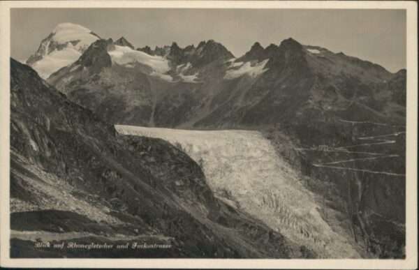 Rhonegletscher Glacier du Rhone Rhonegletscher Furkastrasse