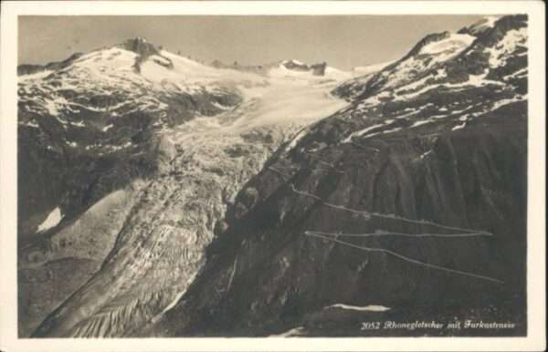 Rhonegletscher Glacier du Rhone Rhonegletscher Furkastrasse