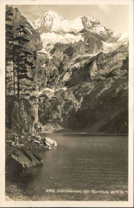 Oeschinensee Blümlisalp