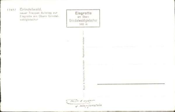 Grindelwald Treppe zur Eisgrotte – Bild 2