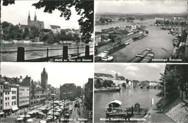 Basel BS Basel Münster Kleinhüninger Rheinhafen