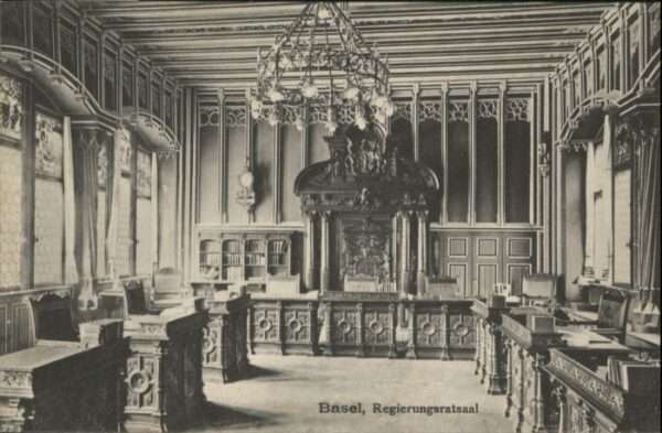 Basel BS Basel Regierungsratsaal