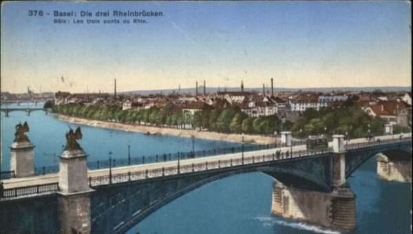 Basel BS Basel Drei Rheinbrücken