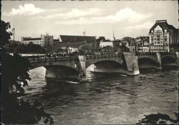 Basel BS Basel Mittlere Rheinbrücke