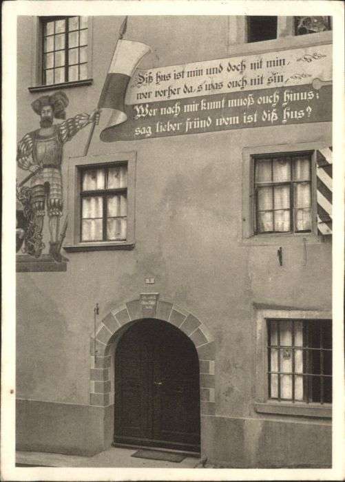 Werdenberg Hausspruch
