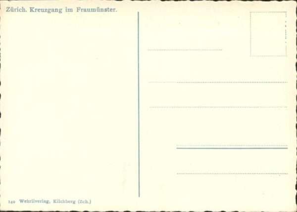 Zuerich reuzgang Fraumünster * – Bild 2