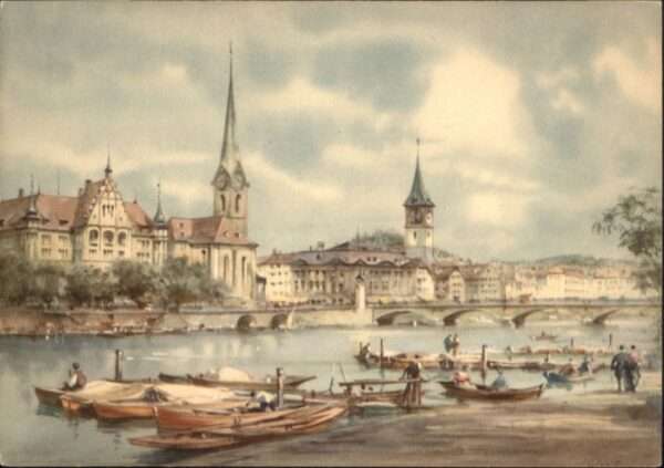 Zuerich raumünster St Peter *
