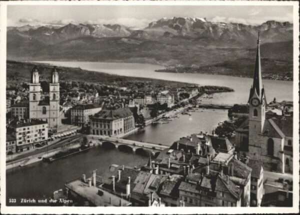 Zuerich rücke Kirche  *