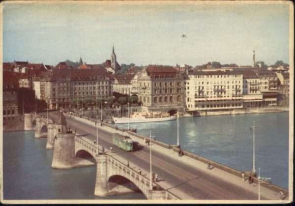 Basel BS Basel Mittlere Rheinbrücke Tram