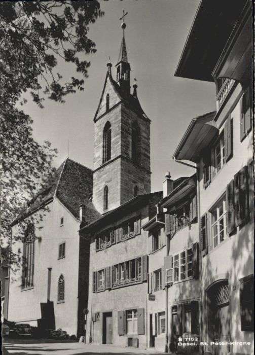 Basel BS Basel St Peter Kirche