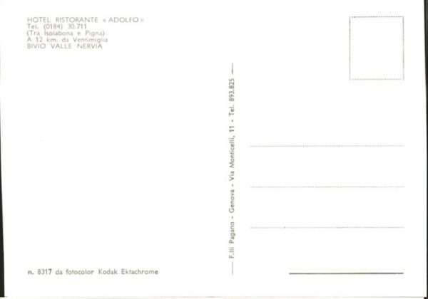Ventimiglia Liguria Hotel Ristorante Adolfo – Bild 2