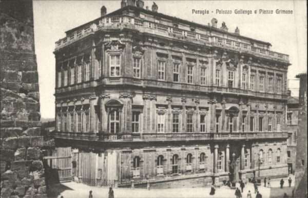 Perugia Palazzo Gallenga Piazza Grimana